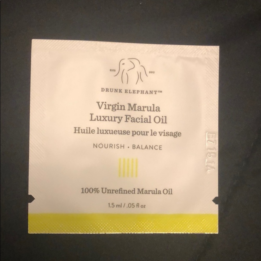 Drunk elephant virgin marula oil 1.5ml
